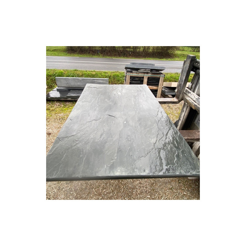 Plateau En Ardoise Carré Lot De 12 25x25x0.8 - Plateau
